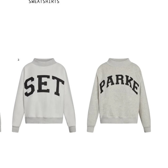 NEW! Reversible parke x set MOCKNECK